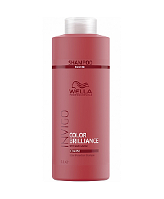 Wella INVIGO Color Brilliance - Шампунь для защиты цвета окрашенных жестких волос 1000 мл